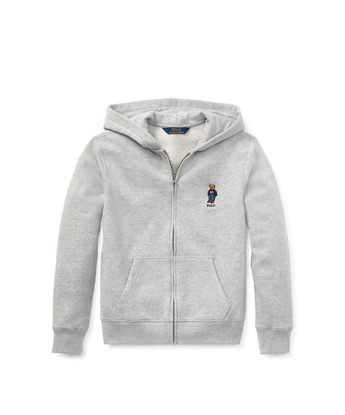 ポロラルフローレン ポロベアパーカー　新品未使用　グレー POLO RALPH LAUREN ポロ ラルフローレン グレー ポロベア 後付