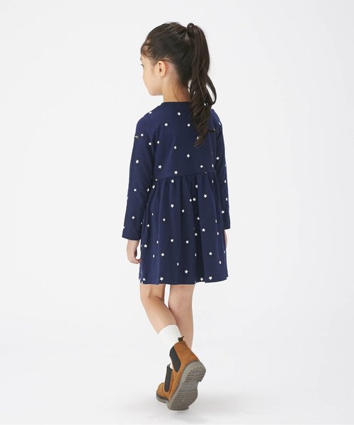 BREEZE(ブリーズ)の「3色3柄ワンピース(ワンピース・キッズ・ネイビー/グレー/ワインレッド・90/100/110/120/80/130/140)」の14枚目の写真