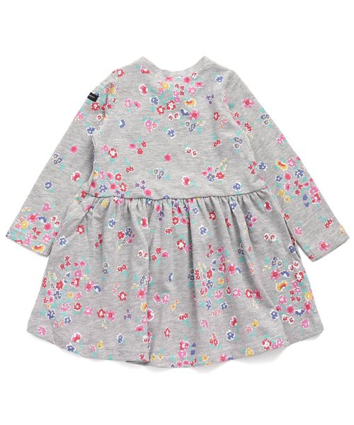 BREEZE(ブリーズ)の「3色3柄ワンピース(ワンピース・キッズ・ネイビー/グレー/ワインレッド・90/100/110/120/80/130/140)」の9枚目の写真