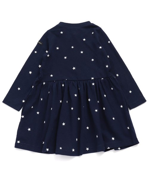 BREEZE(ブリーズ)の「3色3柄ワンピース(ワンピース・キッズ・ネイビー/グレー/ワインレッド・90/100/110/120/80/130/140)」の11枚目の写真