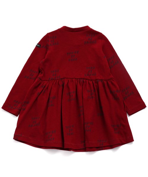 BREEZE(ブリーズ)の「3色3柄ワンピース(ワンピース・キッズ・ネイビー/グレー/ワインレッド・90/100/110/120/80/130/140)」の15枚目の写真