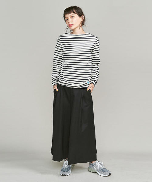 ORCIVAL（オーシバル）の「＜ORCIVAL（オーシバル）＞COTTON LOURD カットソー о（Tシャツ/カットソー・レディース・オフホワイト/ライラック/ブラウン・1）」の17枚目の写真