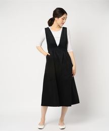 flower | コーデュロイエプロンワンピース(ジャンパースカート)