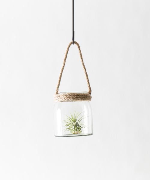 Sarasa Design サラサデザイン の B2c ハンギングプランター ロープジャー S フラワーベース Wear Sarasa Design サラサデザイン の B2c ハンギングプランター ロープジャー S フラワーベース Wear