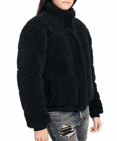 Calvin Klein Jeans(カルヴァンクラインジーンズ)の「ポーラー フリース ジャケット(その他アウター・レディース・ブラック・S/M/L)」の4枚目の写真