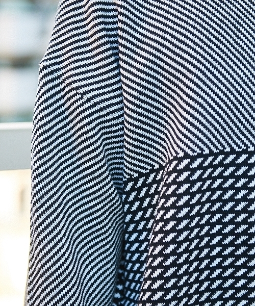 kutir（クティール）の「オーバーシルエット ジャガードニット プルオーバー（ニット/セーター・メンズ・ホワイト/ブラック系その他・MEDIUM/LARGE）」の21枚目の写真