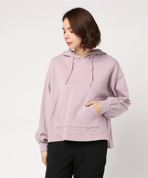 rps（アールピーエス）の「バイオウォッシュ裏毛パーカー（パーカー・レディース・ブラック/イエロー/アイボリー/ラベンダー・M）」の12枚目の写真