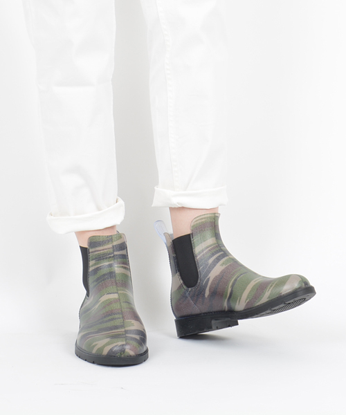 liflattie ships(リフラティ シップス)の「MEDUSE:サイドゴア ブーツ ③ ◇(レインシューズ・レディース・ブラック/ブラウン/オリーブ・36/37/38/39)」の3枚目の写真