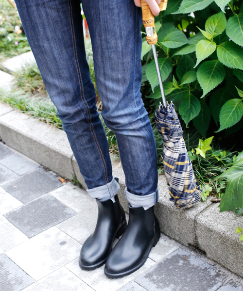 liflattie ships(リフラティ シップス)の「MEDUSE:サイドゴア ブーツ ③ ◇(レインシューズ・レディース・ブラック/ブラウン/オリーブ・36/37/38/39)」の18枚目の写真