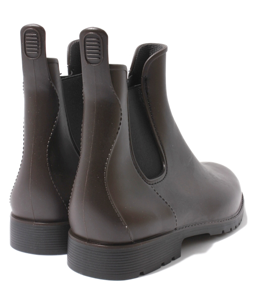 liflattie ships(リフラティ シップス)の「MEDUSE:サイドゴア ブーツ ③ ◇(レインシューズ・レディース・ブラック/ブラウン/オリーブ・36/37/38/39)」の6枚目の写真