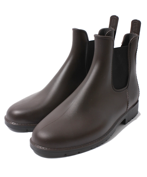 liflattie ships(リフラティ シップス)の「MEDUSE:サイドゴア ブーツ ③ ◇(レインシューズ・レディース・ブラック/ブラウン/オリーブ・36/37/38/39)」の11枚目の写真