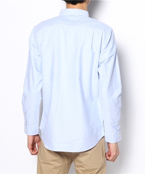 BEAMS(ビームス)の「◎BEAMS / OX グラデ ボタンダウンシャツ(シャツ/ブラウス・メンズ・ホワイト/ブラウン/サックスブルー・SMALL/MEDIUM/LARGE/X-LARGE)」の6枚目の写真