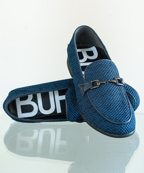 Buffalo Bobs（バッファローボブズ）の「COSTA-COMFORT(コスタ-コンフォート)ビット ローファー　バブーシュ（ローファー・メンズ・ブラック/ネイビー/グレー/サックスブルー/ダークグレー・41/43）」の4枚目の写真