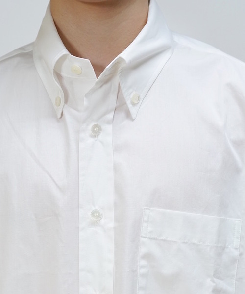 KAIKO(カイコー)の「KAIKO LARGER B.D HS SHIRT(シャツ/ブラウス・メンズ・ブラック/ライトグリーン/ライトパープル/ライトグレー/ホワイト・S/M/L)」の6枚目の写真