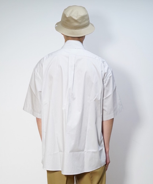 KAIKO(カイコー)の「KAIKO LARGER B.D HS SHIRT(シャツ/ブラウス・メンズ・ブラック/ライトグリーン/ライトパープル/ライトグレー/ホワイト・S/M/L)」の10枚目の写真
