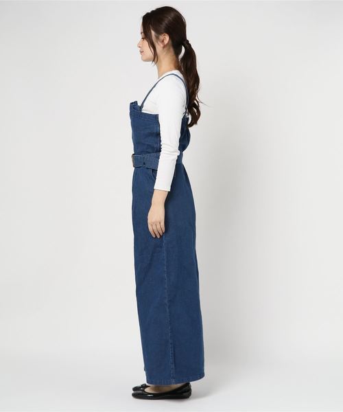 SpRay（スプレイ）の「デニムビスチェオールインワン（つなぎ/オールインワン・レディース・インディゴブルー/ブルー・FREE）」の6枚目の写真