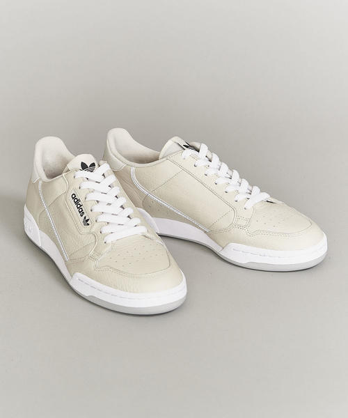 adidas Originals(アディダスオリジナルス)の「【別注】 <adidas Originals(アディダス)>∴ CONTINENTAL 80/コンチネンタル80(スニーカー・レディース・オフホワイト・23.5cm/22.5cm/25cm/24cm/24.5cm/23cm)」の3枚目の写真