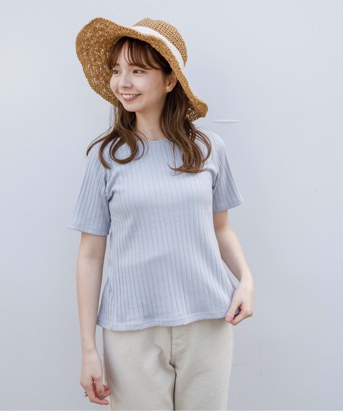 flower（フラワー）の「リボンハット（ハット・レディース・アイボリー/ブラウン/ホワイト/ベージュ/ブラック/チェック/マルチ・FREE）」の20枚目の写真