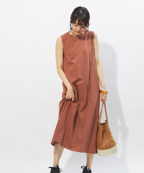 セール ピースダイコットンワンピース ワンピース 36quatre Neuf カトルナフ のファッション