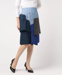 ファセッタズム FACETASM リボン ライトブルー ひざ丈スカート スカート 楽天市場】スカート 膝丈 レディース フレアスカート ひざ丈