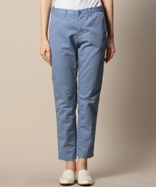 BEAUTY&YOUTH UNITED ARROWS（ビューティーアンドユースユナイテッドアローズ）の「BYBC SPM コットンリネン9分丈パンツ ◆（その他パンツ・レディース・ホワイト/ベージュ/コバルトブルー・MEDIUM/SMALL/LARGE）」の4枚目の写真