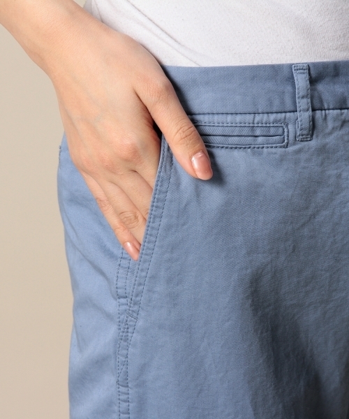 BEAUTY&YOUTH UNITED ARROWS（ビューティーアンドユースユナイテッドアローズ）の「BYBC SPM コットンリネン9分丈パンツ ◆（その他パンツ・レディース・ホワイト/ベージュ/コバルトブルー・MEDIUM/SMALL/LARGE）」の9枚目の写真