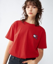 tommy jeans | 【定番】　ロゴ バッジ Tシャツ(Tシャツ/カットソー)