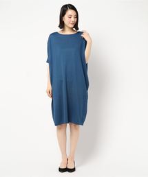 AMERICAN HOLIC | 5分袖ドルマンニットワンピース(ワンピース)