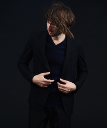 【セットアップ対応】コスミカルウォームノッチドラペルジャケット