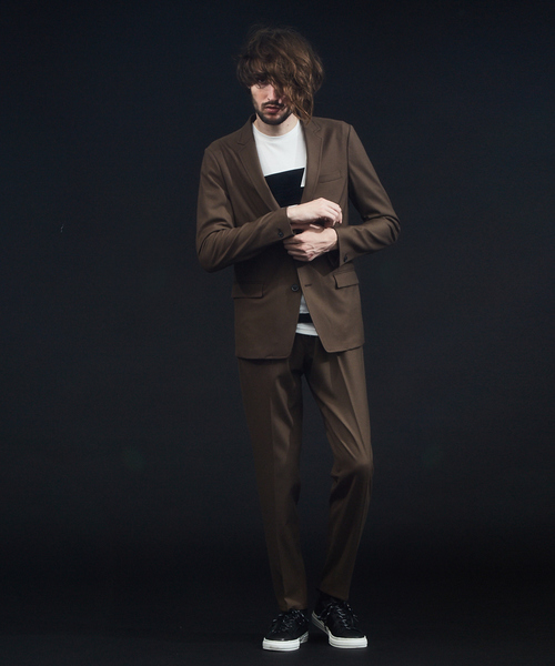 5351 POUR LES HOMMES(ゴーサンゴーイチプールオム)の「【セットアップ対応】コスミカルウォームノッチドラペルジャケット(テーラードジャケット・メンズ・ブラック/カーキ/グレー・44/46/48/50)」の6枚目の写真