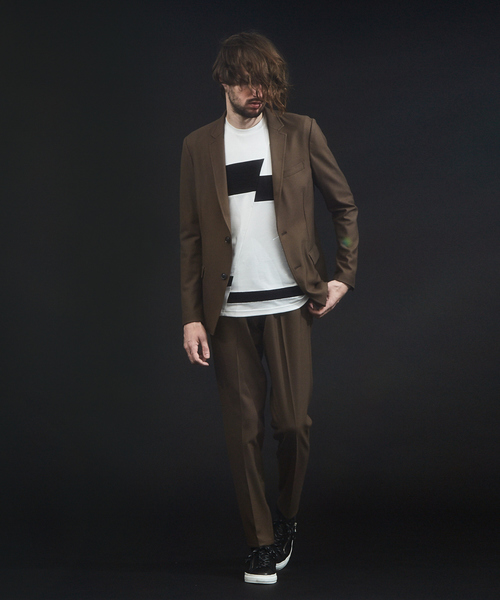 5351 POUR LES HOMMES(ゴーサンゴーイチプールオム)の「【セットアップ対応】コスミカルウォームノッチドラペルジャケット(テーラードジャケット・メンズ・ブラック/カーキ/グレー・44/46/48/50)」の5枚目の写真