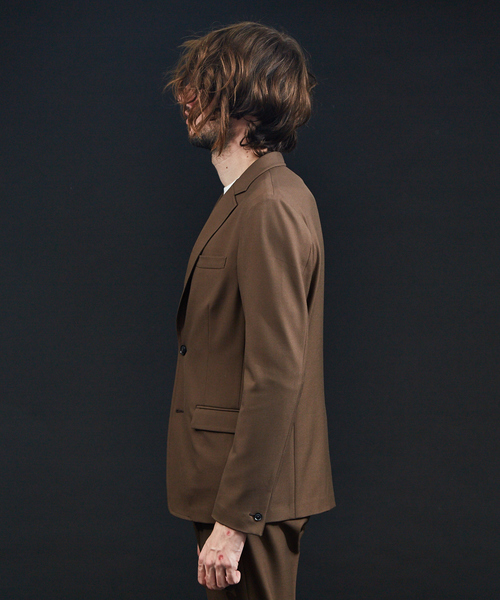 5351 POUR LES HOMMES(ゴーサンゴーイチプールオム)の「【セットアップ対応】コスミカルウォームノッチドラペルジャケット(テーラードジャケット・メンズ・ブラック/カーキ/グレー・44/46/48/50)」の13枚目の写真