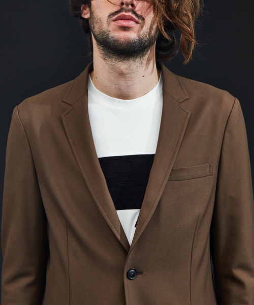 5351 POUR LES HOMMES(ゴーサンゴーイチプールオム)の「【セットアップ対応】コスミカルウォームノッチドラペルジャケット(テーラードジャケット・メンズ・ブラック/カーキ/グレー・44/46/48/50)」の11枚目の写真