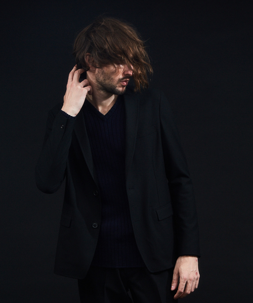 5351 POUR LES HOMMES(ゴーサンゴーイチプールオム)の「【セットアップ対応】コスミカルウォームノッチドラペルジャケット(テーラードジャケット・メンズ・ブラック/カーキ/グレー・44/46/48/50)」の14枚目の写真