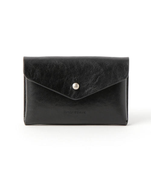 Hender Scheme/レザー/ウォレット/マネークリップ/カードケース/黒 Hender Scheme/レザー/ウォレット/マネークリップ/カードケース