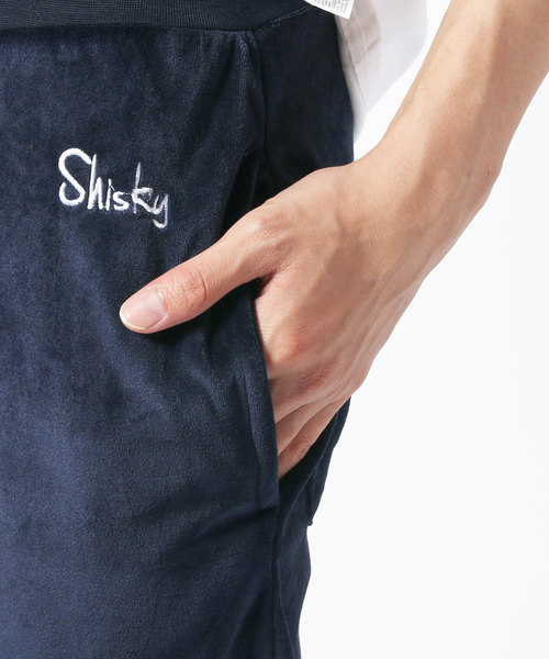 SHISKY(シスキー)の「ベロア刺繍リブパンツ(その他パンツ・メンズ・ネイビー/カーキ/ブラック/ベージュ・LL/M/L)」の9枚目の写真