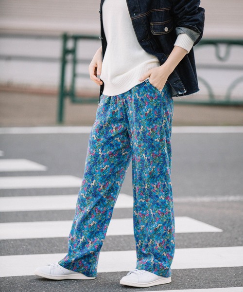MINJIENA フラワーフラッフィーパンツ MINJIENA フラワーフラッフィーパンツ