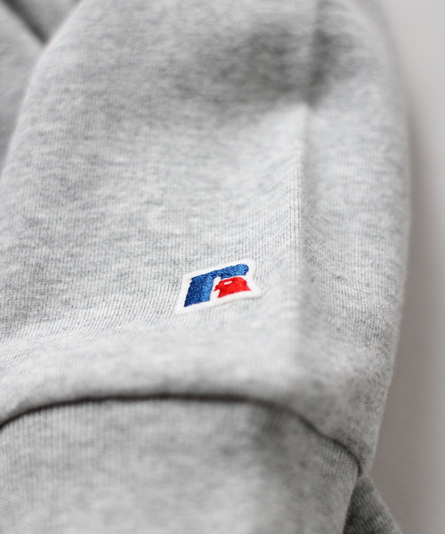 Russell Athletic（ラッセルアスレティック）の「【RUSSEL ATHLETIC / ラッセル・アスレティック】ラッセル×ドゥニーム プリントプルオーバーパーカー-PRINCETON-（パーカー・メンズ・杢グレー/ネイビー/レッド/ブラック/ホワイト・MEDIUM/LARGE/X-LARGE/SMALL）」の11枚目の写真