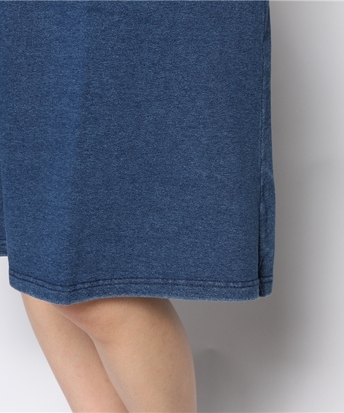 CIAOPANIC（チャオパニック）の「【Ciaopanic】INDIGO裏毛フレアSK（スカート・レディース・ブルー/インディゴブルー・FREE）」の5枚目の写真