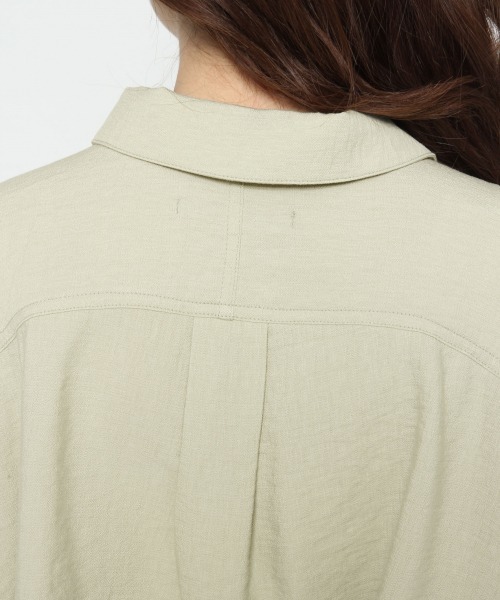 Heather(ヘザー)の「バックリボンミニタケシャツ 875790(シャツ/ブラウス・レディース・ベージュ/アイボリー/グリーン系その他・FREE)」の15枚目の写真