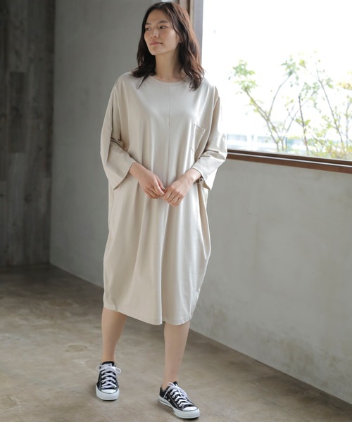 セール ポケット付きコクーンカットワンピース ワンピース American Holic アメリカンホリック のファッション通販 Zozotown