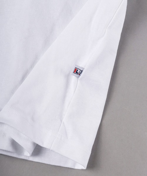 FILA HERITAGE(フィラヘリテージ)の「FILA heritage ブランドロゴプリント ビッグシルエット 半袖Tシャツ(Tシャツ/カットソー・メンズ・ホワイト/ネイビー/ブラック/レッド・M/2XL/L/XL)」の5枚目の写真