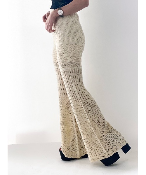 one way（ワンウェイ）の「クロシェパンツ（その他パンツ・レディース・ホワイト/ブラック/ベージュ・FREE）」の17枚目の写真