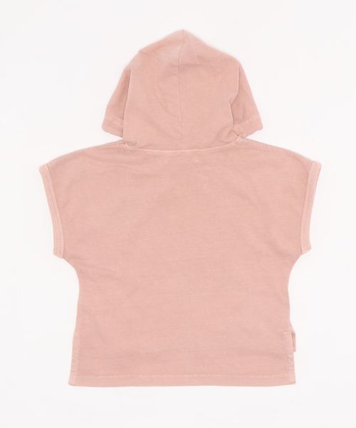 RADCHAP（ラッドチャップ）の「ピグメントフードフレンチスリーブTシャツ（Tシャツ/カットソー・キッズ・ピンク/カーキオリーブ・90cm/100cm/110cm/120cm/130cm/140cm/150cm）」の22枚目の写真