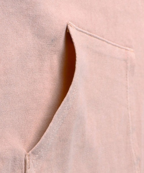 RADCHAP（ラッドチャップ）の「ピグメントフードフレンチスリーブTシャツ（Tシャツ/カットソー・キッズ・ピンク/カーキオリーブ・90cm/100cm/110cm/120cm/130cm/140cm/150cm）」の20枚目の写真