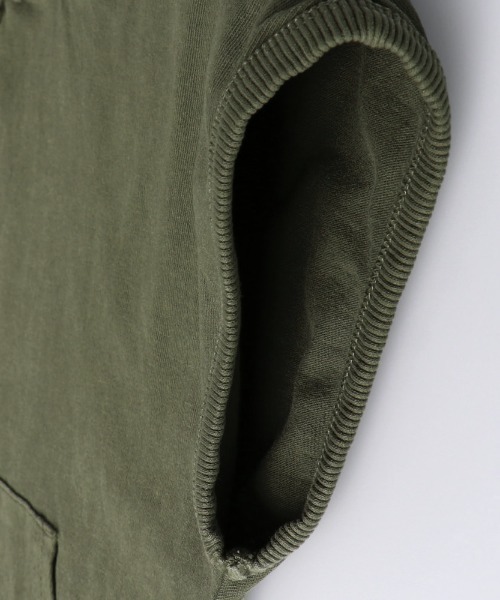 RADCHAP（ラッドチャップ）の「ピグメントフードフレンチスリーブTシャツ（Tシャツ/カットソー・キッズ・ピンク/カーキオリーブ・90cm/100cm/110cm/120cm/130cm/140cm/150cm）」の11枚目の写真