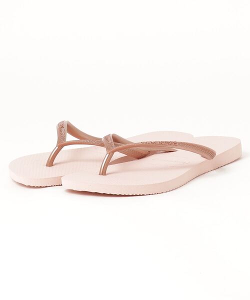 havaianas(ハワイアナス)の「ハワイアナス SLIM HA3-050 ビーチサンダル(サンダル・レディース・ピンク/グリーン/ベビーピンク/ホワイト/パープル/グレー/レッド/ブラック/ライラック/ネイビー・23.0cm/24.0cm)」の9枚目の写真
