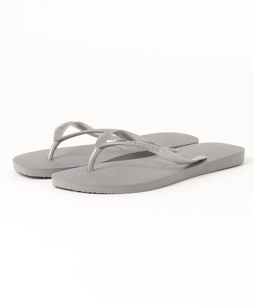 havaianas(ハワイアナス)の「ハワイアナス SLIM HA3-050 ビーチサンダル(サンダル・レディース・ピンク/グリーン/ベビーピンク/ホワイト/パープル/グレー/レッド/ブラック/ライラック/ネイビー・23.0cm/24.0cm)」の3枚目の写真