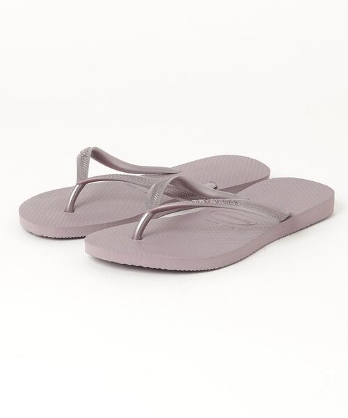 havaianas(ハワイアナス)の「ハワイアナス SLIM HA3-050 ビーチサンダル(サンダル・レディース・ピンク/グリーン/ベビーピンク/ホワイト/パープル/グレー/レッド/ブラック/ライラック/ネイビー・23.0cm/24.0cm)」の7枚目の写真