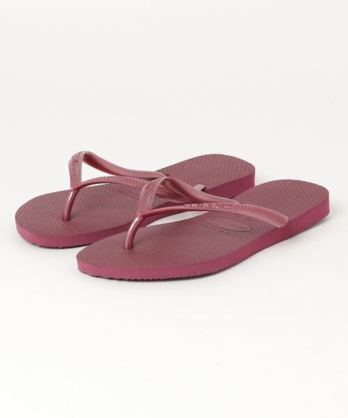 havaianas(ハワイアナス)の「ハワイアナス SLIM HA3-050 ビーチサンダル(サンダル・レディース・ピンク/グリーン/ベビーピンク/ホワイト/パープル/グレー/レッド/ブラック/ライラック/ネイビー・23.0cm/24.0cm)」の10枚目の写真